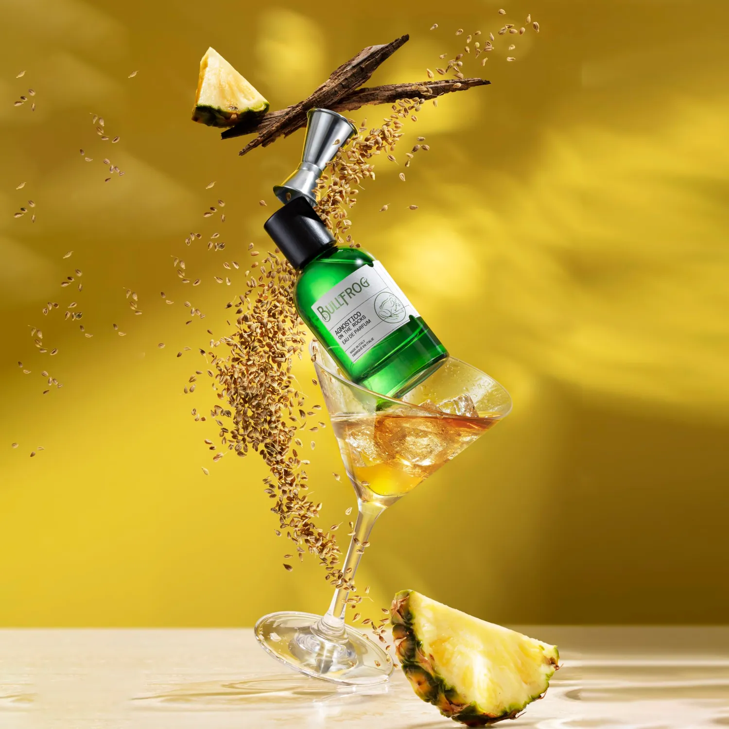 Bullfrog Agnostico On The Rocks Parfum 100 ml Zitrus Holz
