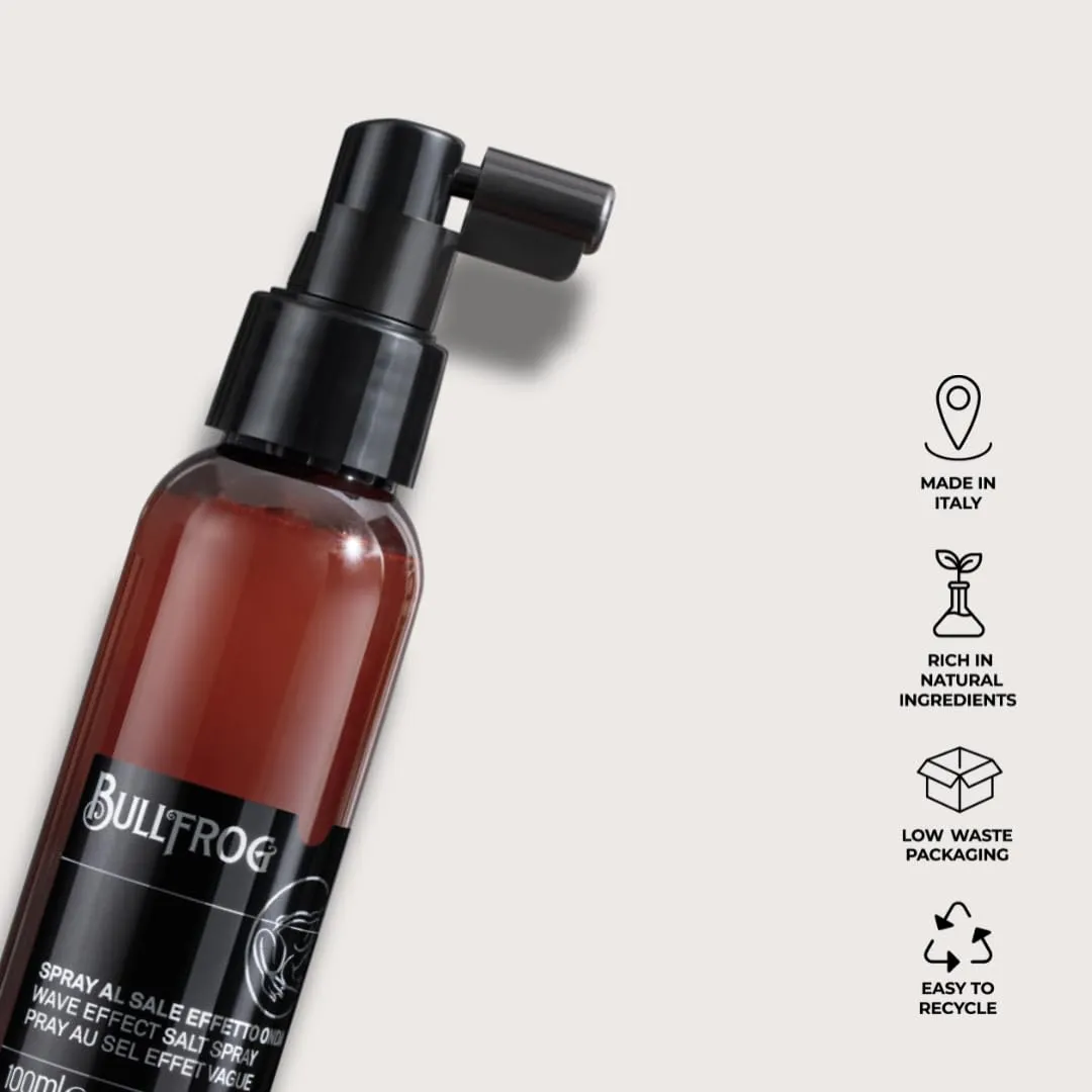 Bullfrog Salzspray Haarspray 100 ml Volumen Ginger Beer