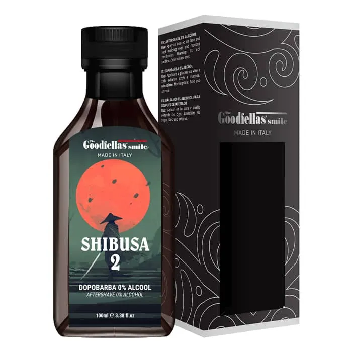 The Goodfellas' Smile Shibusa 2 Aftershave Fluid 100 ml alkoholfrei