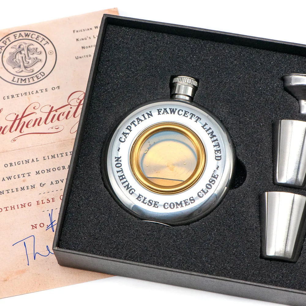 Captain Fawcett Limited Edition Flachmann Edelstahl 2025
