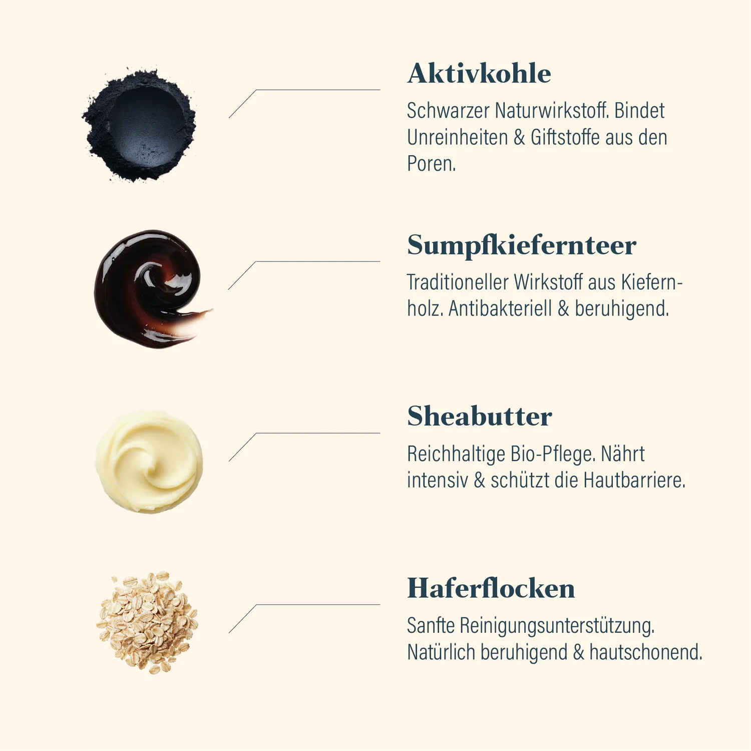 GØLD's Dark Detox Seife 2x100 g Aktivkohle Teer