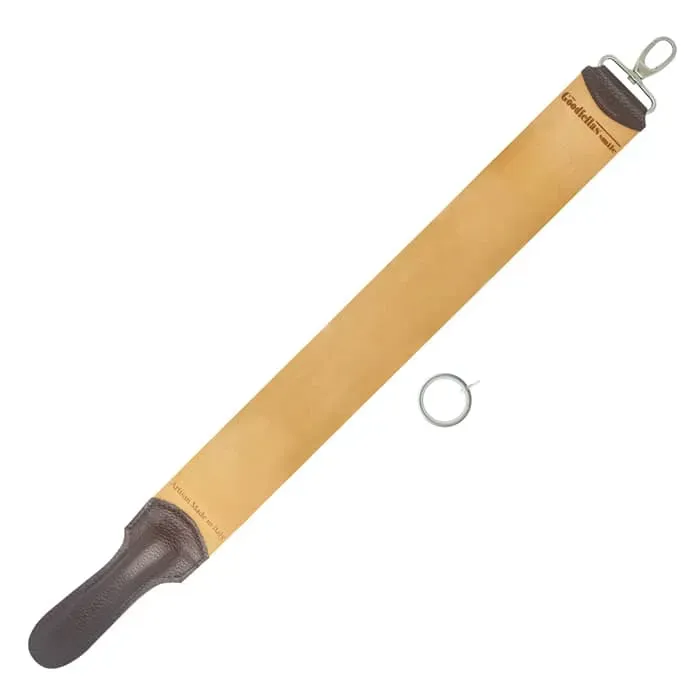 The Goodfellas' Smile Streichriemen Leder 65 cm braun