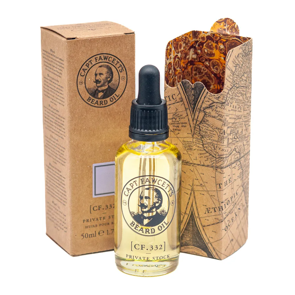 Captain Fawcett Private Stock Bartöl 50 ml Zedernholz