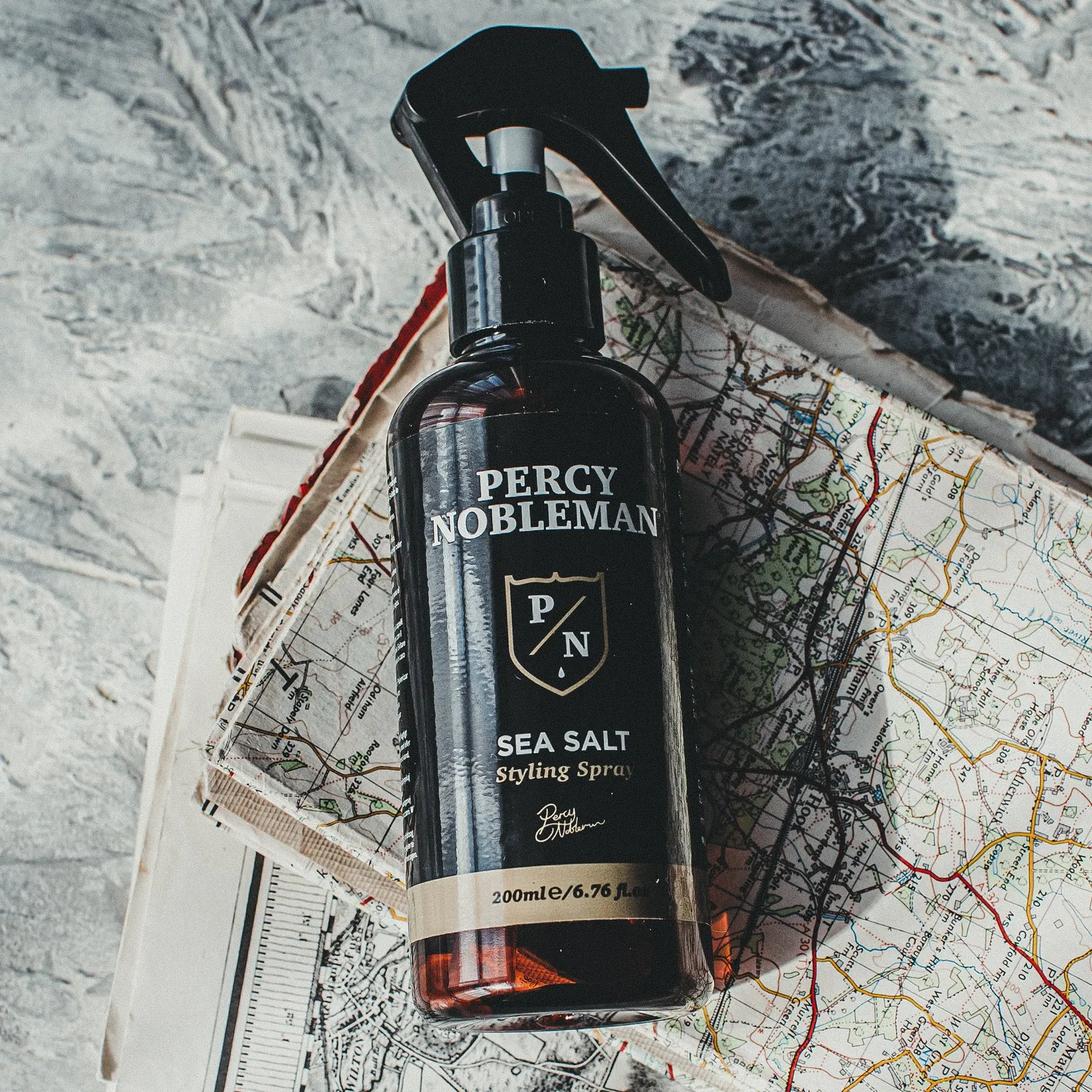Percy Nobleman Sea Salt Spray 200 ml Textur