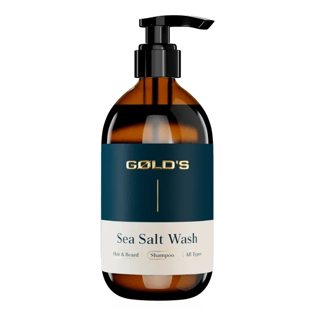 GØLD's Sea Salt Shampoo Haarshampoo 250 ml Pumpspender