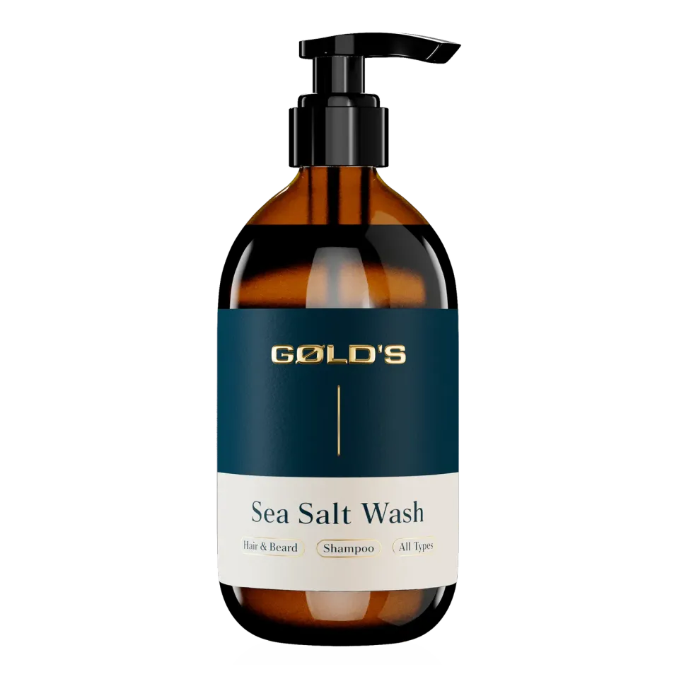GØLD's Sea Salt Shampoo Haarshampoo 250 ml Pumpspender