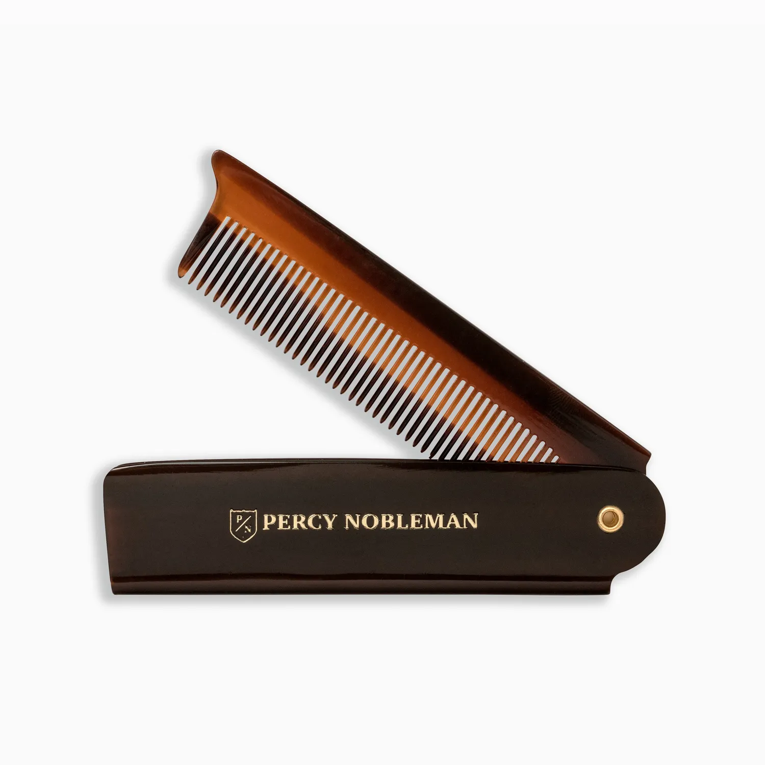 Percy Nobleman Folding Beard Comb Bartkamm klappbar
