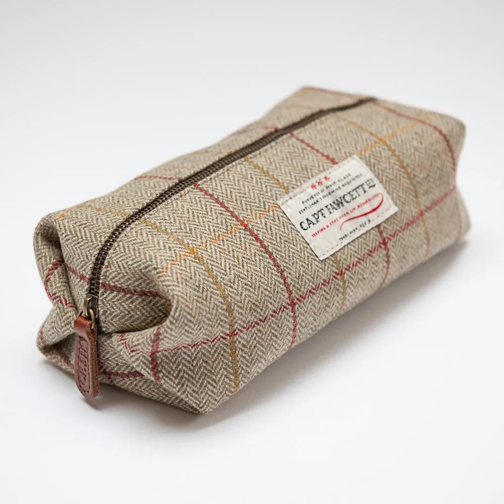 Captain Fawcett Tweed Washbag CF.318 Kulturbeutel