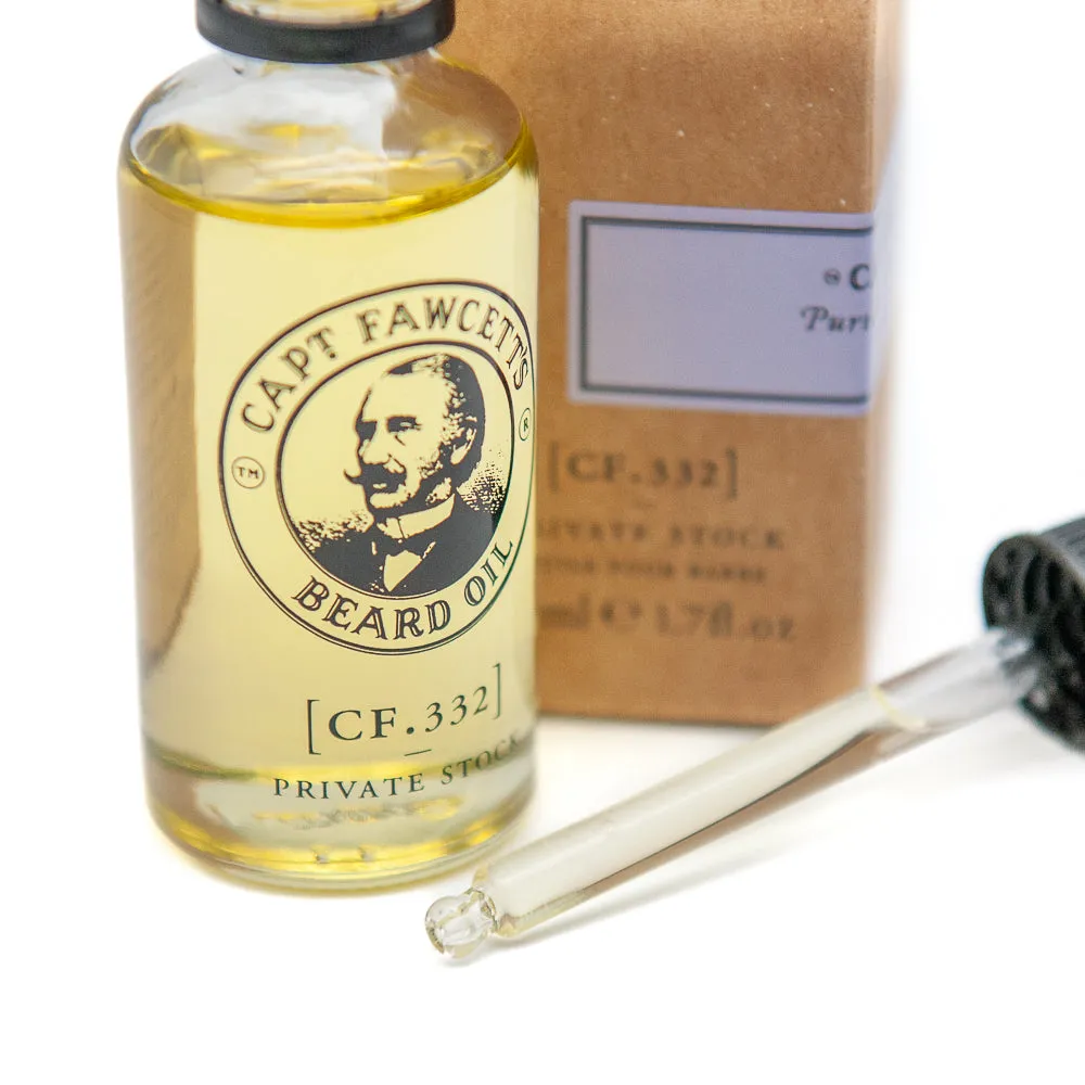 Captain Fawcett Private Stock Bartöl 50 ml Zedernholz