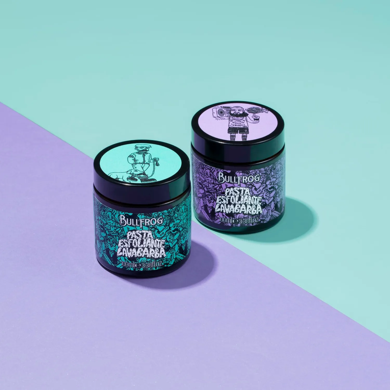 Bullfrog Business Bro Bart-Paste 100 ml Lavendel