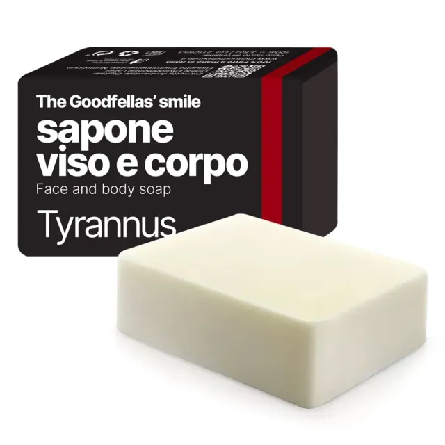 The Goodfellas' Smile Tyrannus Seife 100g Gesicht