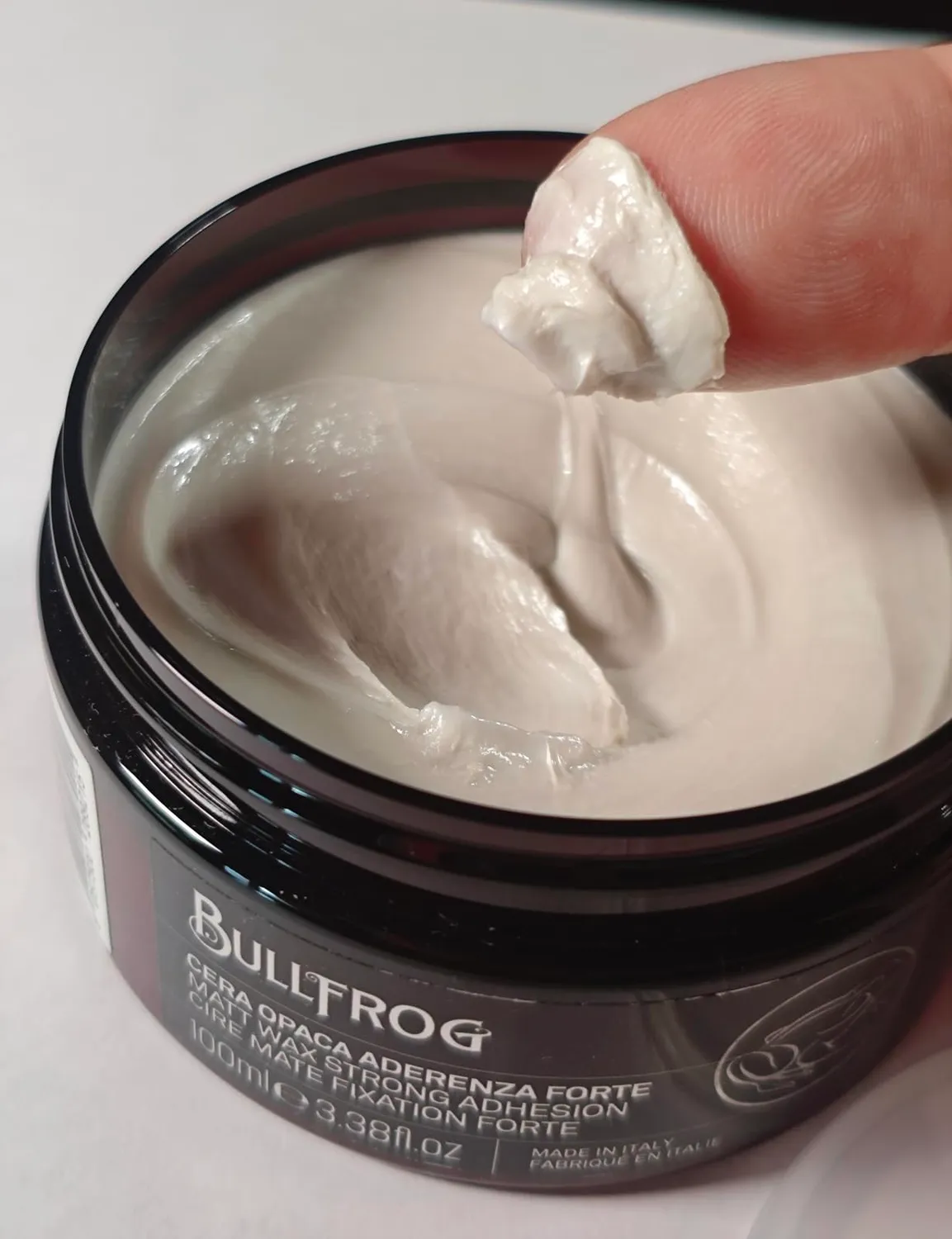 Bullfrog Haarwachs matt starker Halt 100ml Ginger Beer