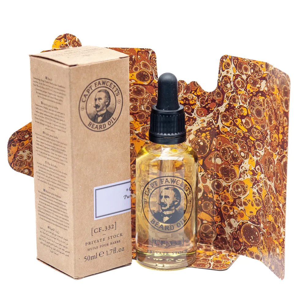 Captain Fawcett Private Stock Bartöl 50 ml Zedernholz