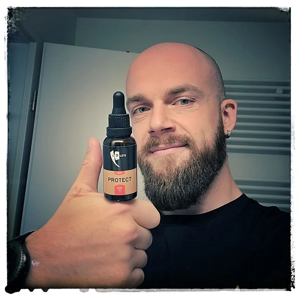 GØLD's Bartöl Protect 30 ml Arganöl Pipette