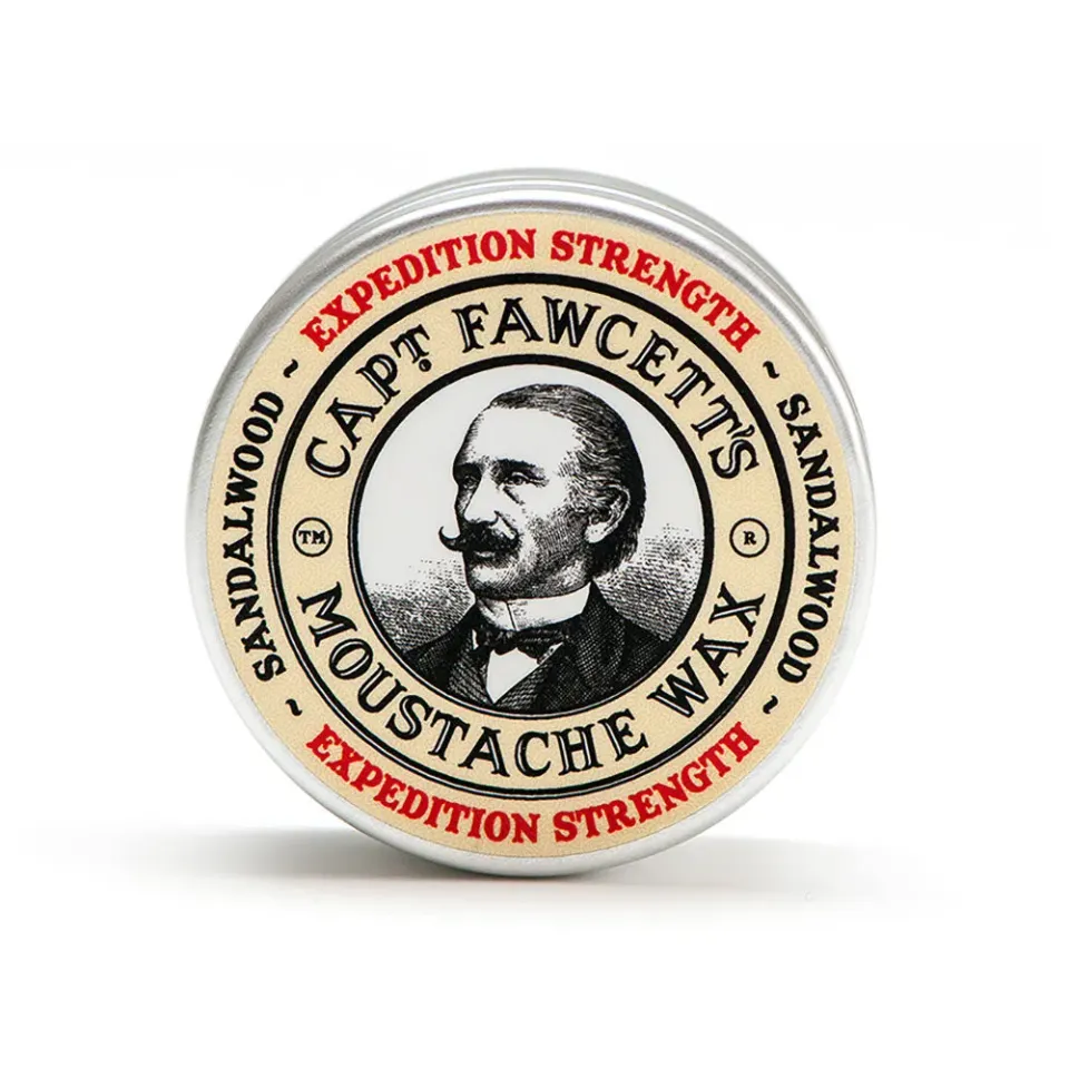 Captain Fawcett Expedition Schnurrbartwachs starker Halt Sandelholz