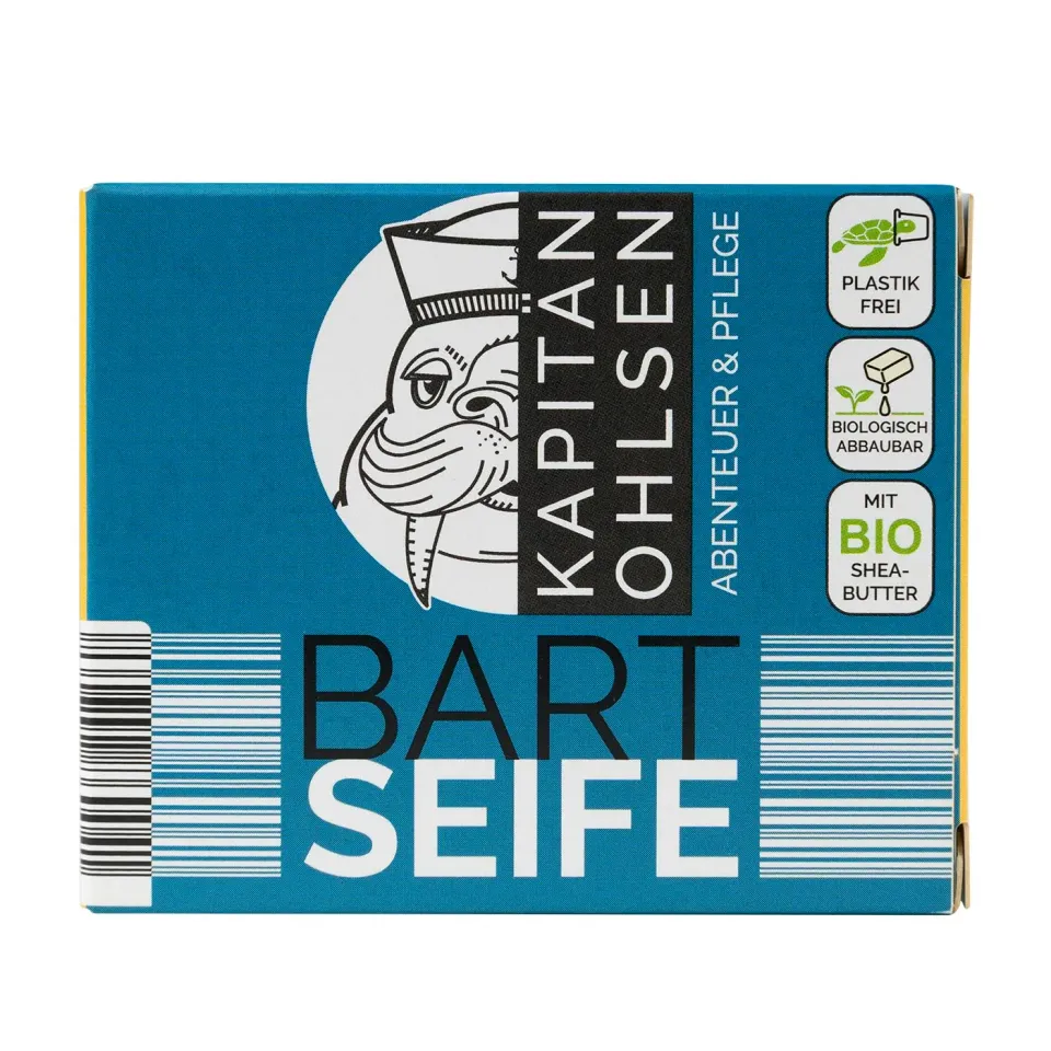Kapitän Ohlsen Bart-Seife fest natürlich Fernweh