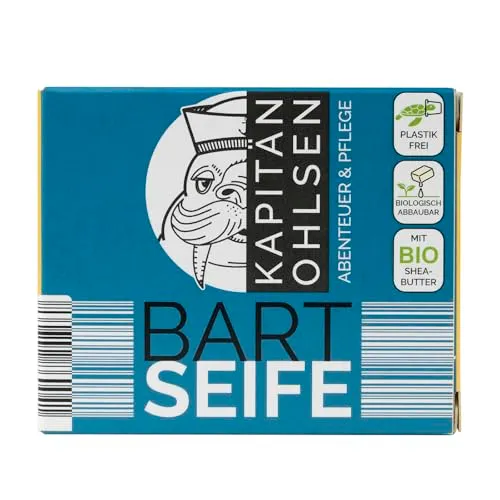 Kapitän Ohlsen Bart-Seife fest natürlich Fernweh