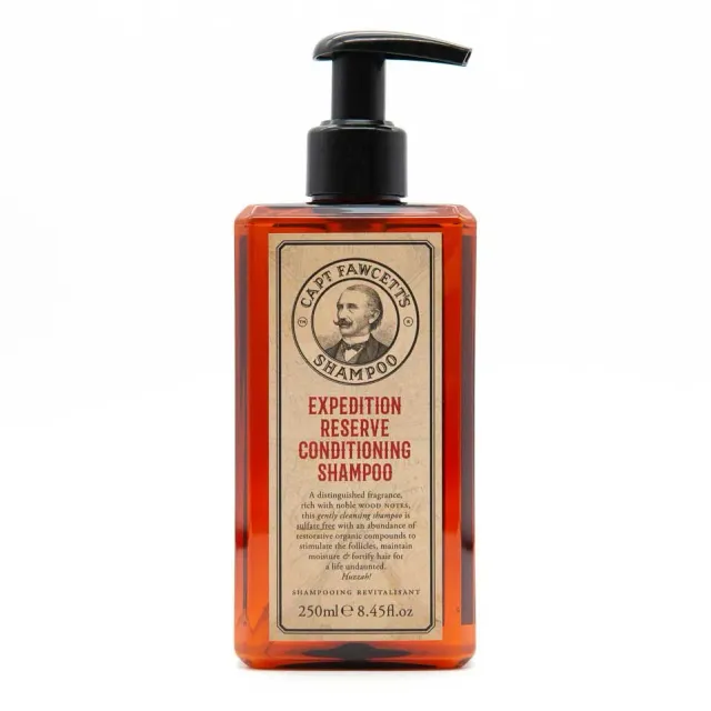 Captain Fawcett Expedition Reserve Shampoo 250 ml holzig-würzig