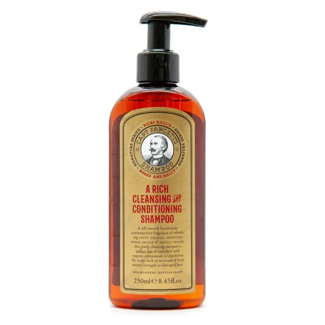 Captain Fawcett Booze Baccy Shampoo 250 ml Orange