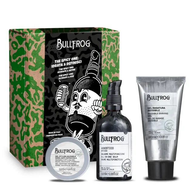 Bullfrog Kit The Spicy One Bart-Set 3-teilig würzig