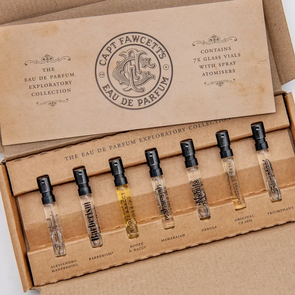 Captain Fawcett Eau de Parfum Set 7 Düfte Geschenk