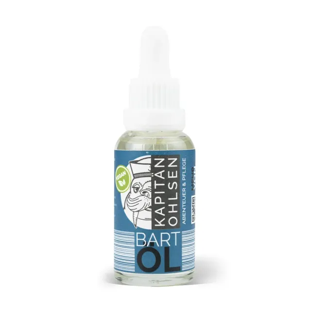 Kapitän Ohlsen Bartöl natürlich 30 ml frisch-würzig Pfleg