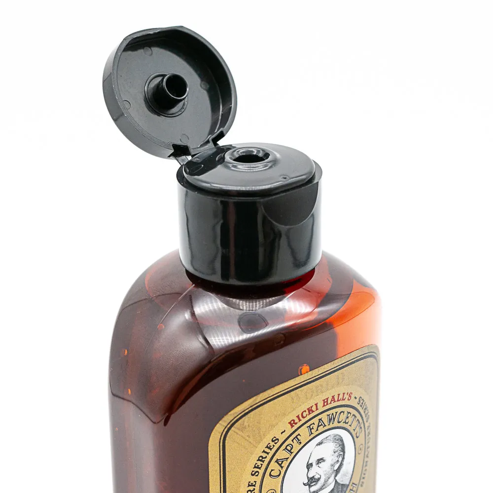 Captain Fawcett Booze & Baccy Duschgel Orange Holzrauch