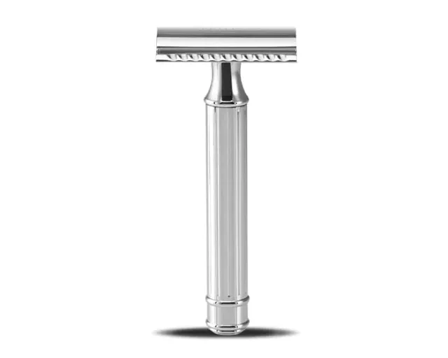 Bullfrog Sicherheitsrasierer Double Edge Chrom Metall