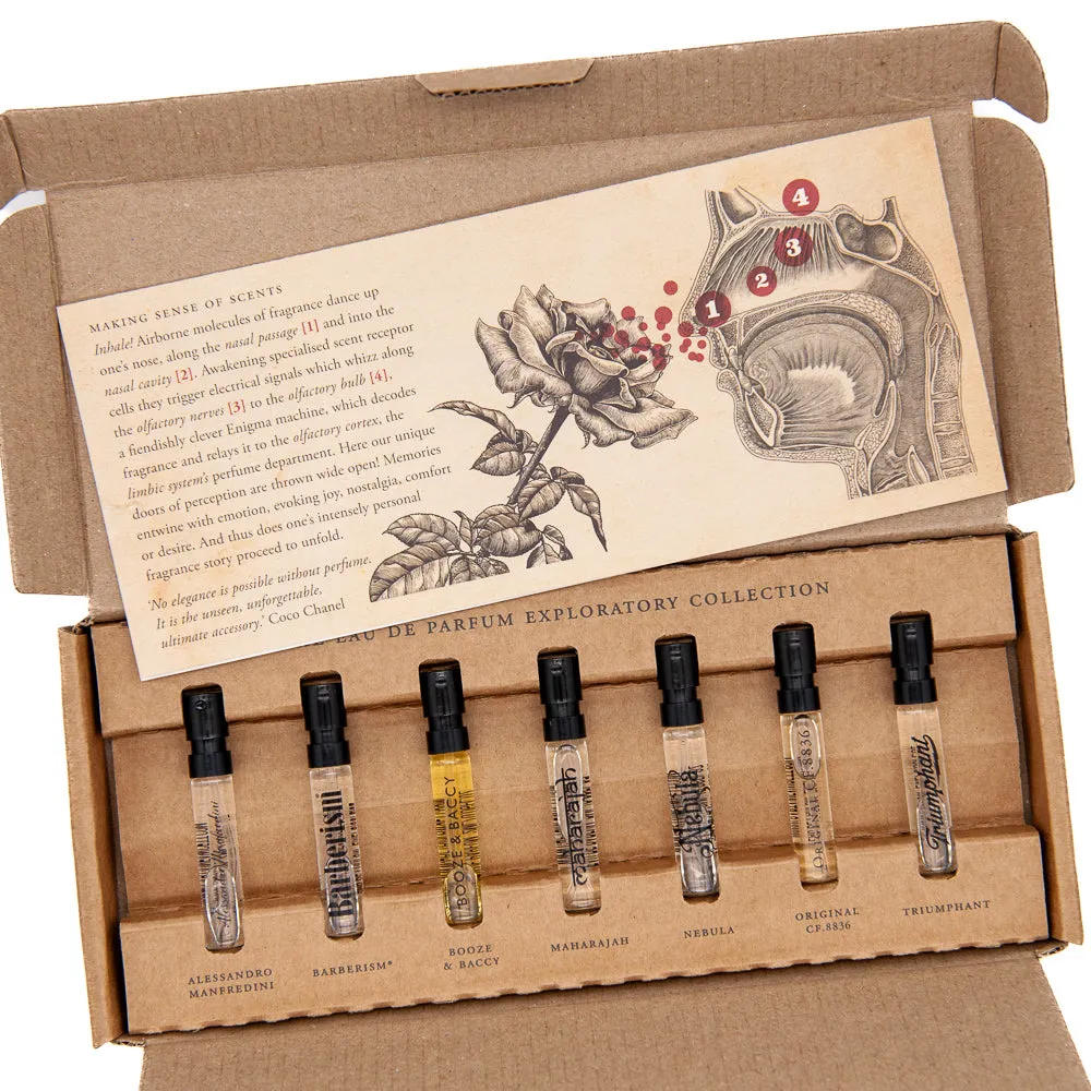 Captain Fawcett Eau de Parfum Set 7 Düfte Geschenk