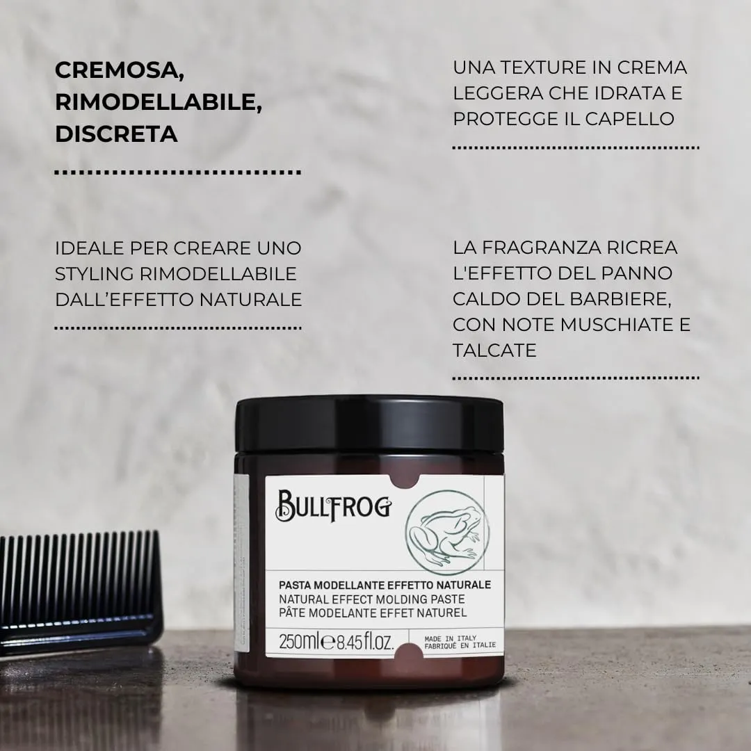 Bullfrog Modellierpasta Haarpaste 250 ml matt natürlich