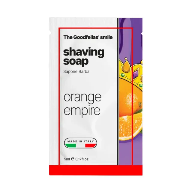 The Goodfellas' Smile Orange Empire Rasierseife Probe 5 ml AJ-1