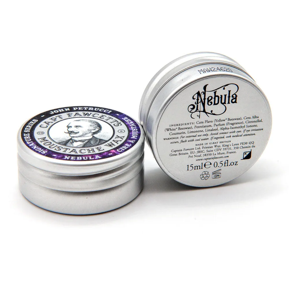 Captain Fawcett Nebula Schnurrbartwachs Bergamotte