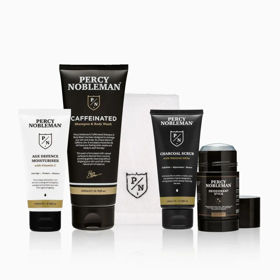 Percy Nobleman Everyday Essentials Bundle Pflegeset 4-teilig vegan