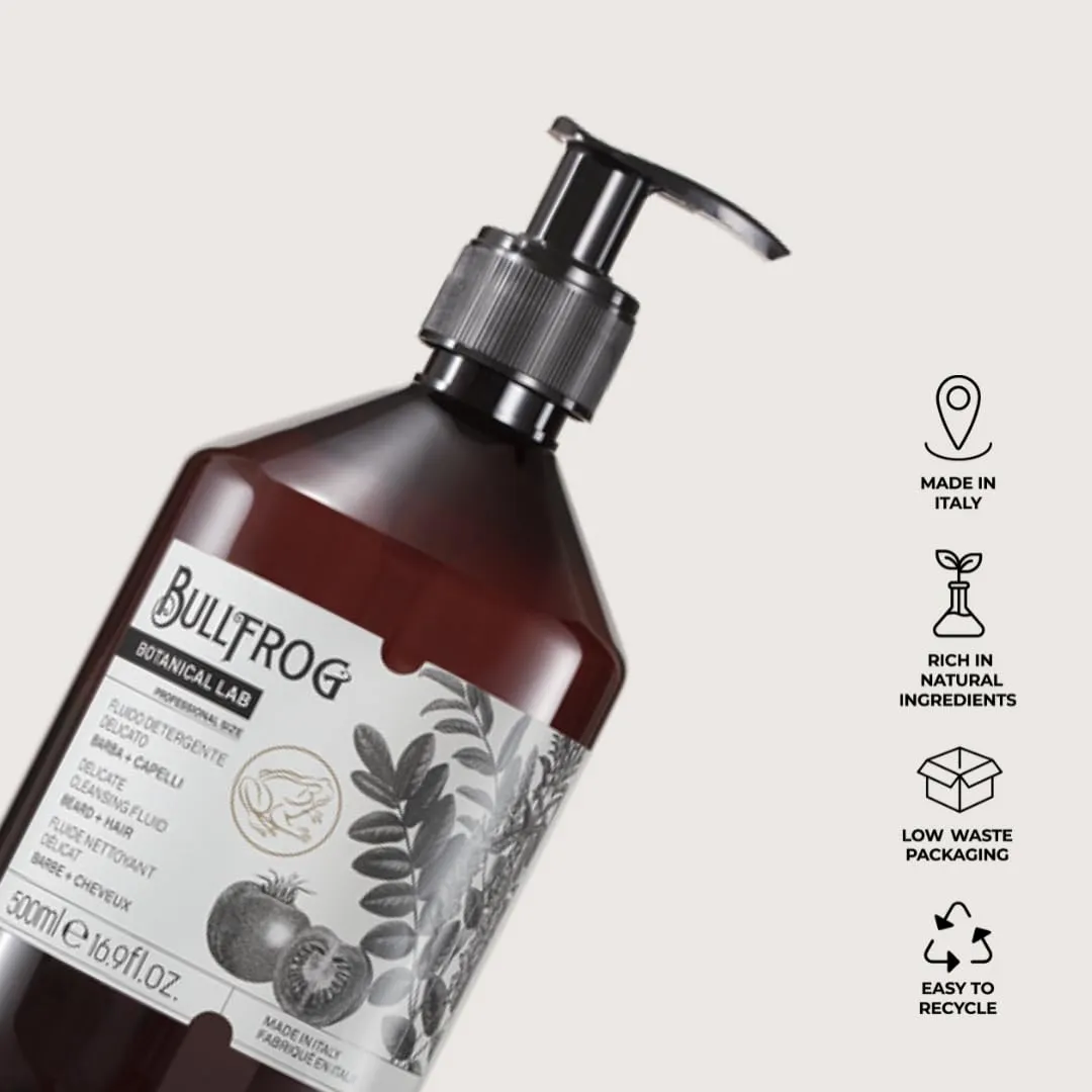 Bullfrog Botanical Delicate Haar- und Bartshampoo mild