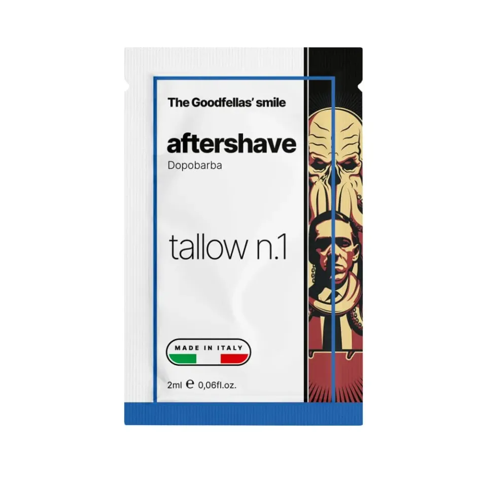 The Goodfellas' Smile Tallow N.1 Rasierwasser 2 ml Probe blumig