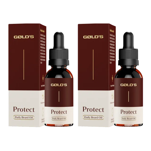 GØLD's Bartöl Protect Doppelpack 2x30 ml Arganöl