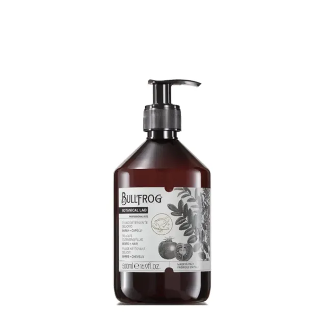 Bullfrog Botanical Delicate Haar- und Bartshampoo mild