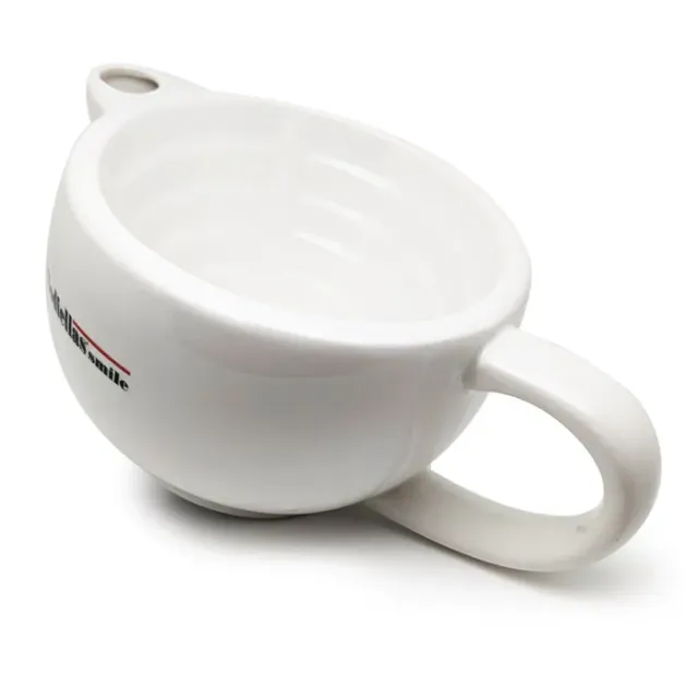 The Goodfellas' Smile Scuttle Rasierschale Weiß Keramik