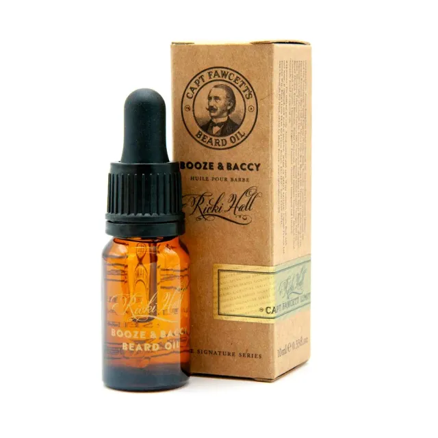 Captain Fawcett Booze & Baccy Bartöl 10 ml Reise Tabak Vanille