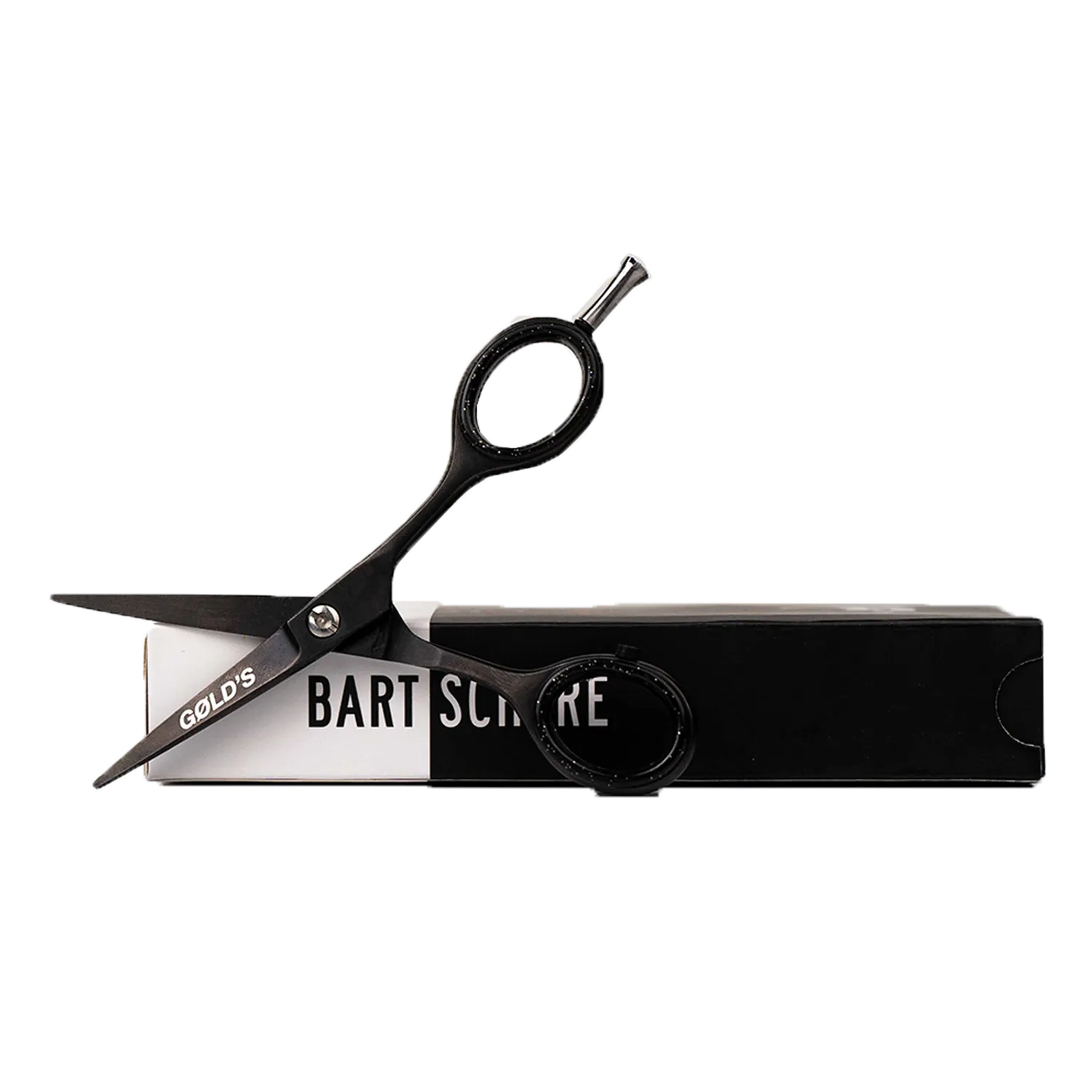 GØLD's Bartschere 4,5 Zoll für Schnurrbart präzise