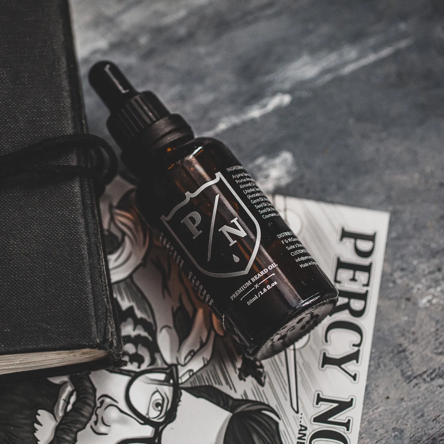 Percy Nobleman Premium Beard Oil Bartöl 50ml Vanille