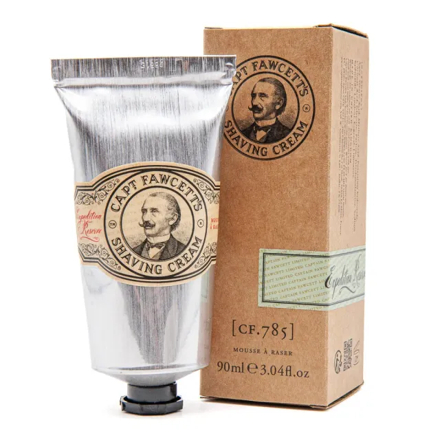 Captain Fawcett Expedition Reserve Rasiercreme 90ml Reise