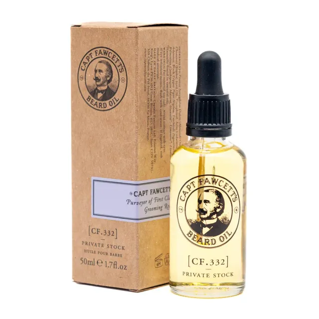 Captain Fawcett Private Stock Bartöl 50 ml Zedernholz