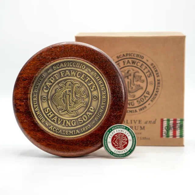 Captain Fawcett Scapicchio Rasierseife Feige Bay Rum