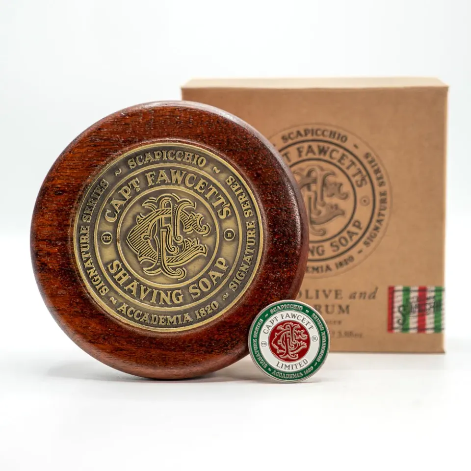 Captain Fawcett Scapicchio Rasierseife Feige Bay Rum