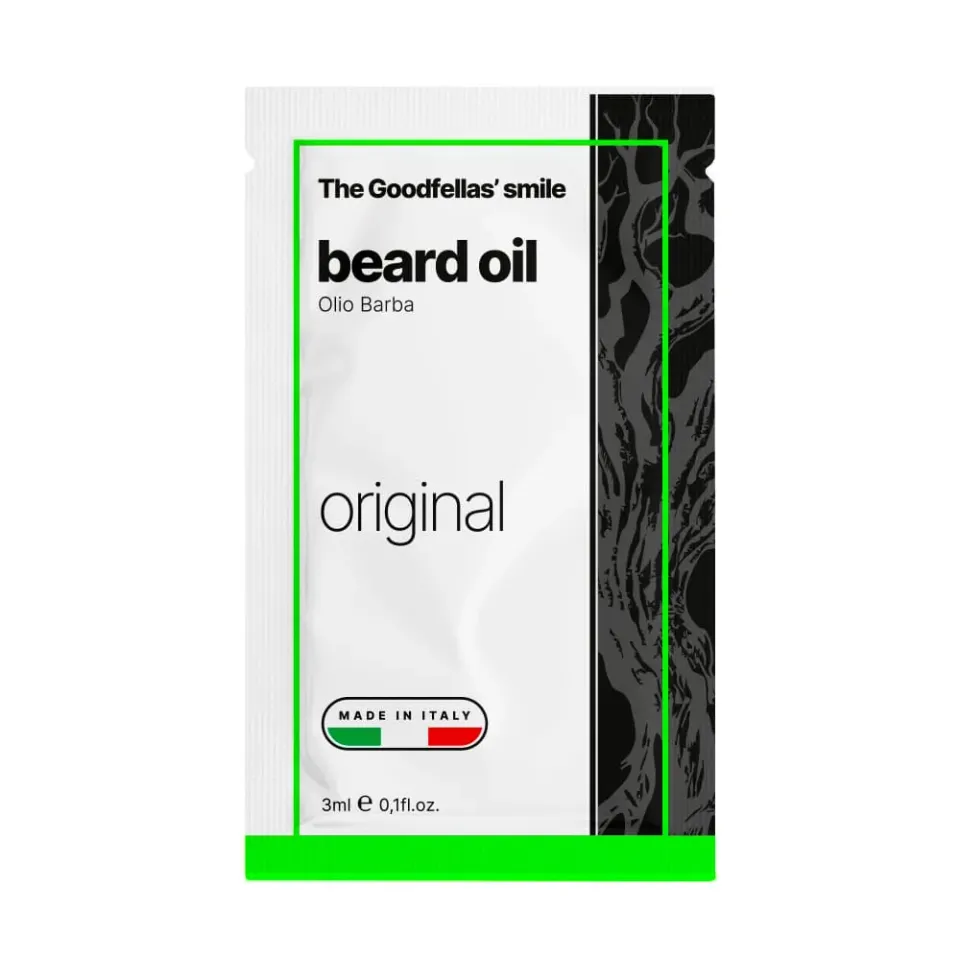 The Goodfellas' Smile Original Bartöl 3 ml Probe holzig