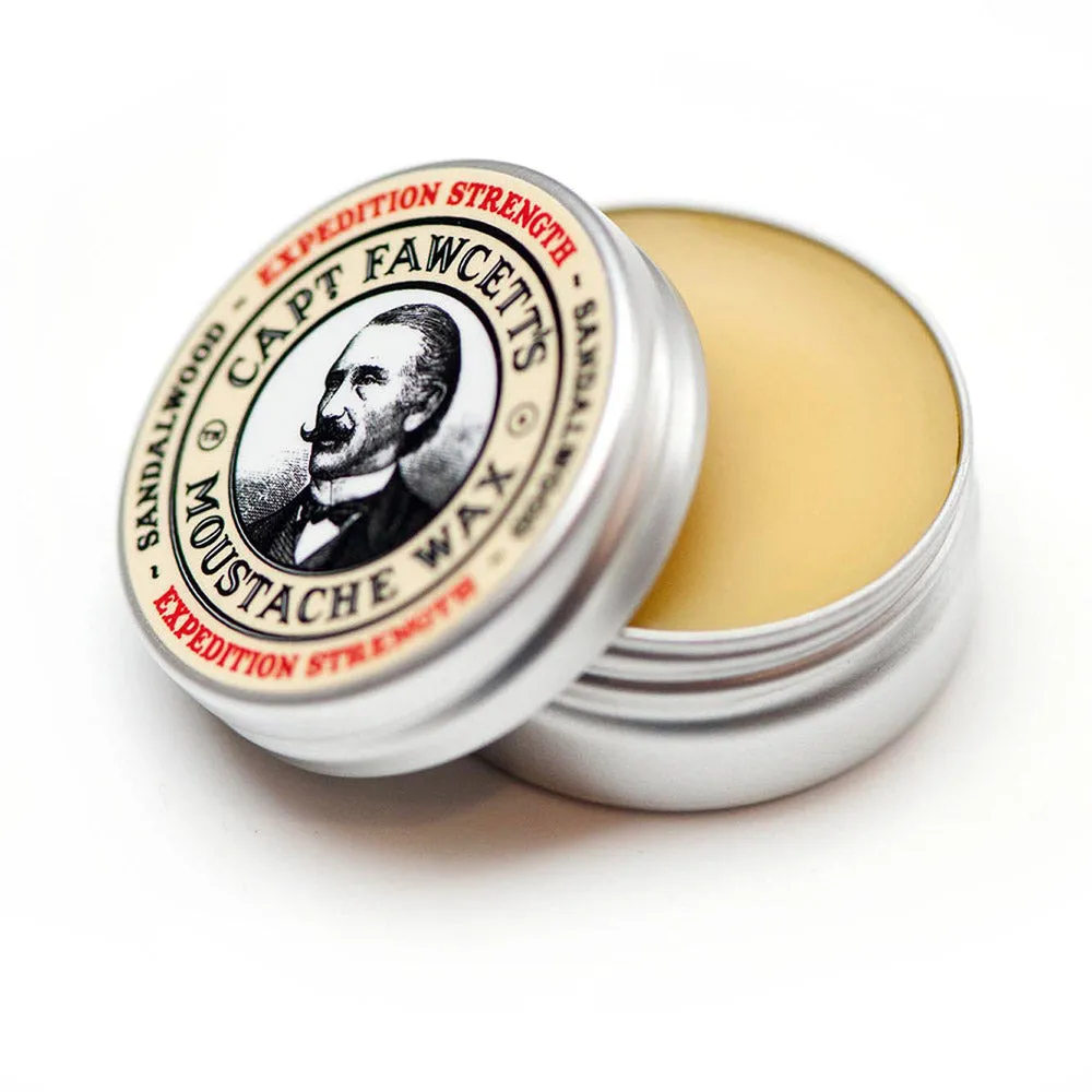 Captain Fawcett Expedition Schnurrbartwachs starker Halt Sandelholz