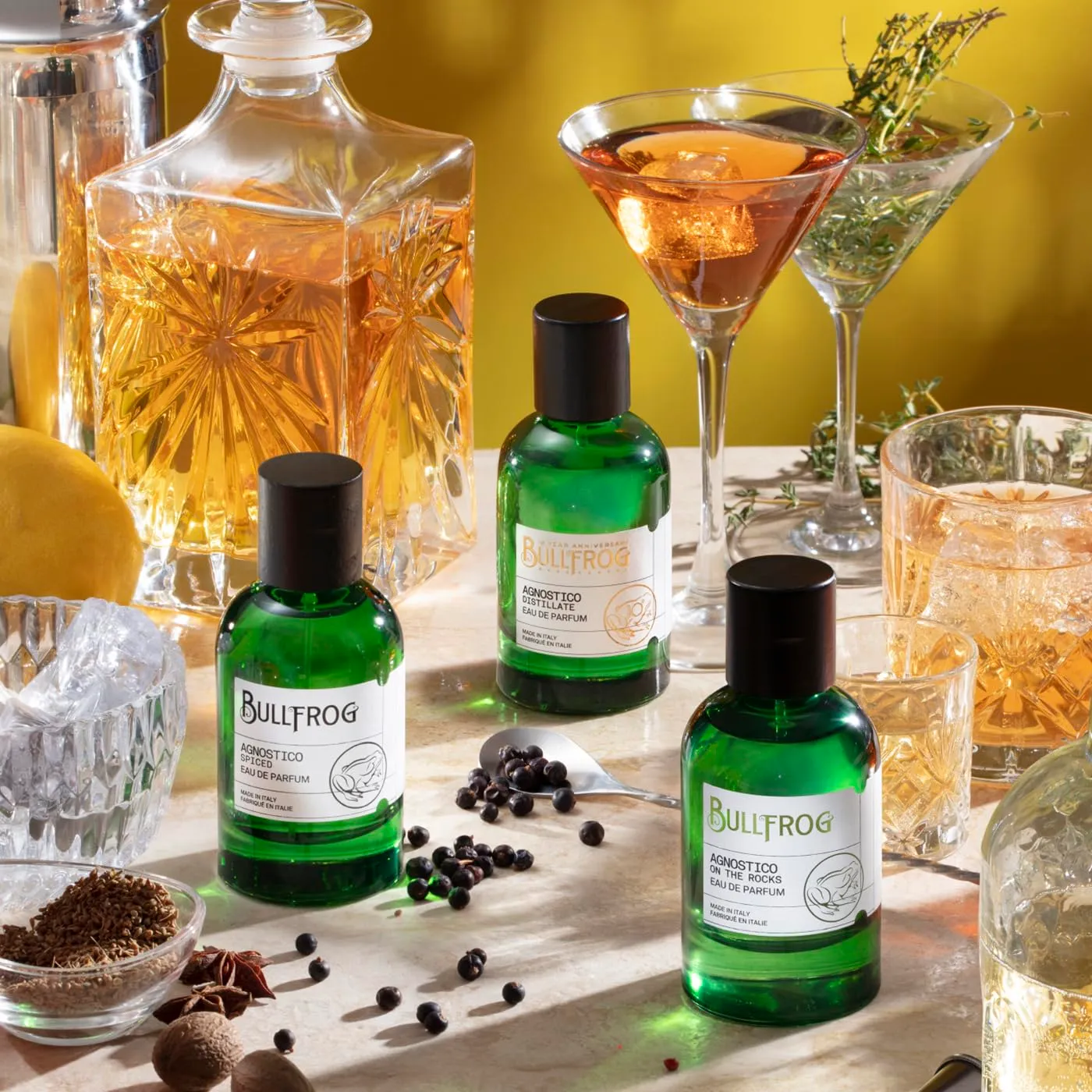 Bullfrog Agnostico On The Rocks Parfum 100 ml Zitrus Holz