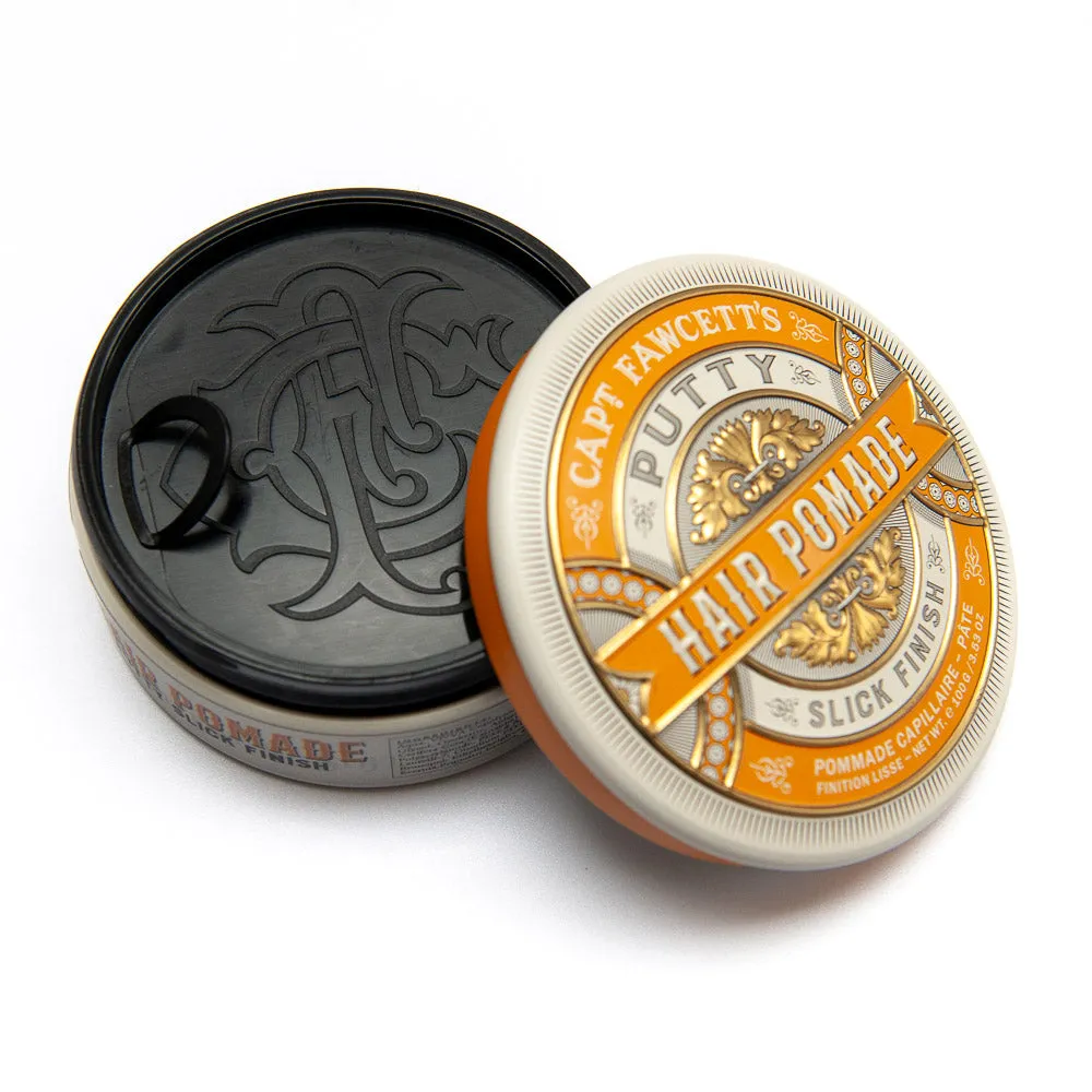 Captain Fawcett Putty Pomade starker Halt matt 100g