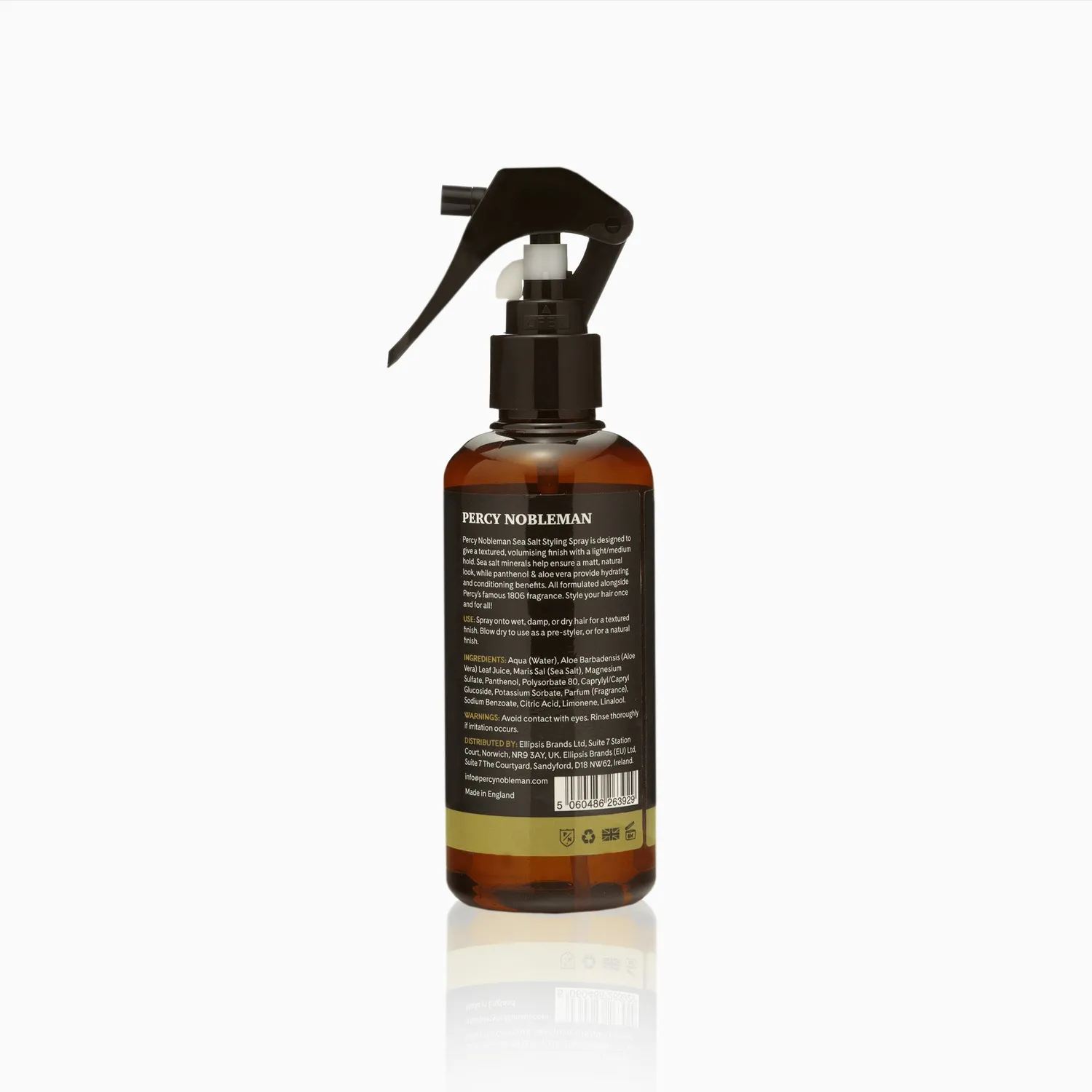 Percy Nobleman Sea Salt Spray 200 ml Textur